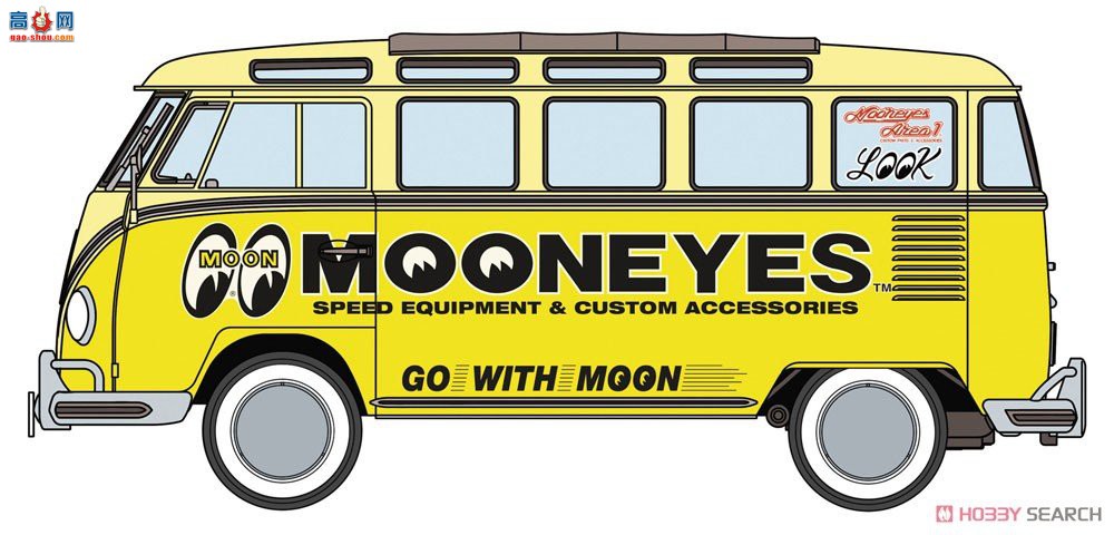 ȴ  20477 Volkswagen Type 2 Minibus `Moon Eyes`