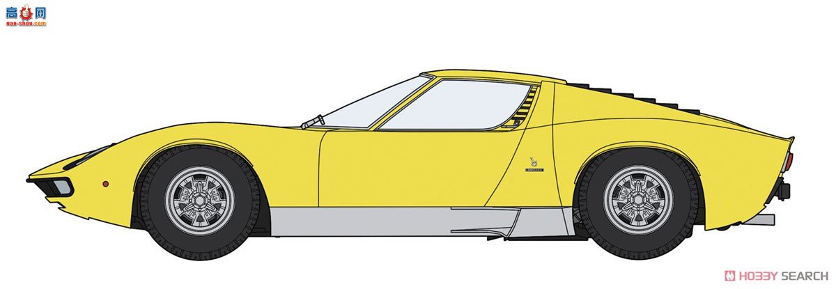 ȴ ܳ 20511  Miura P400 SV `Detail Up Version Yellow Body`