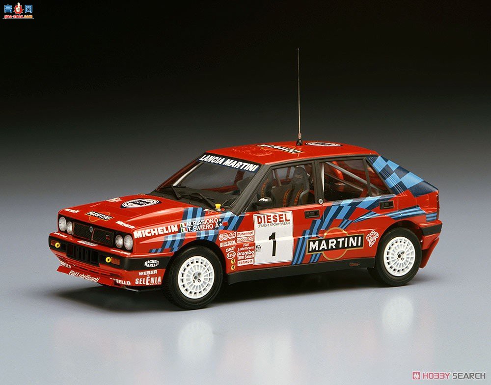 ȴ  25008 CR8 Delta HF Integrale 16V 1989 Sanremo Rally