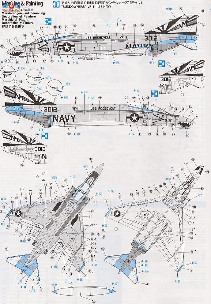 ȴ ս 00365 F-4B/N Ӱ2 ` VF-111`  