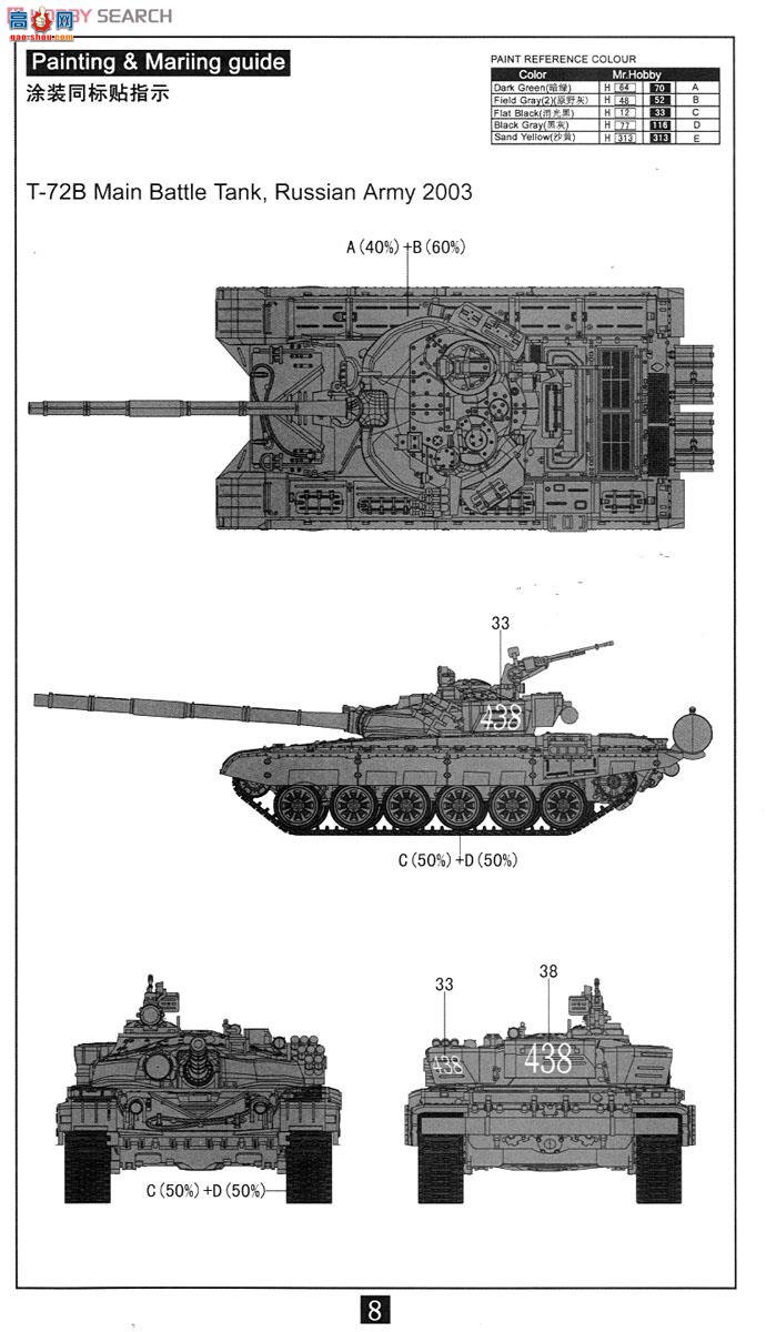 ģ ̹ UA72006 T-72B/B1 ս