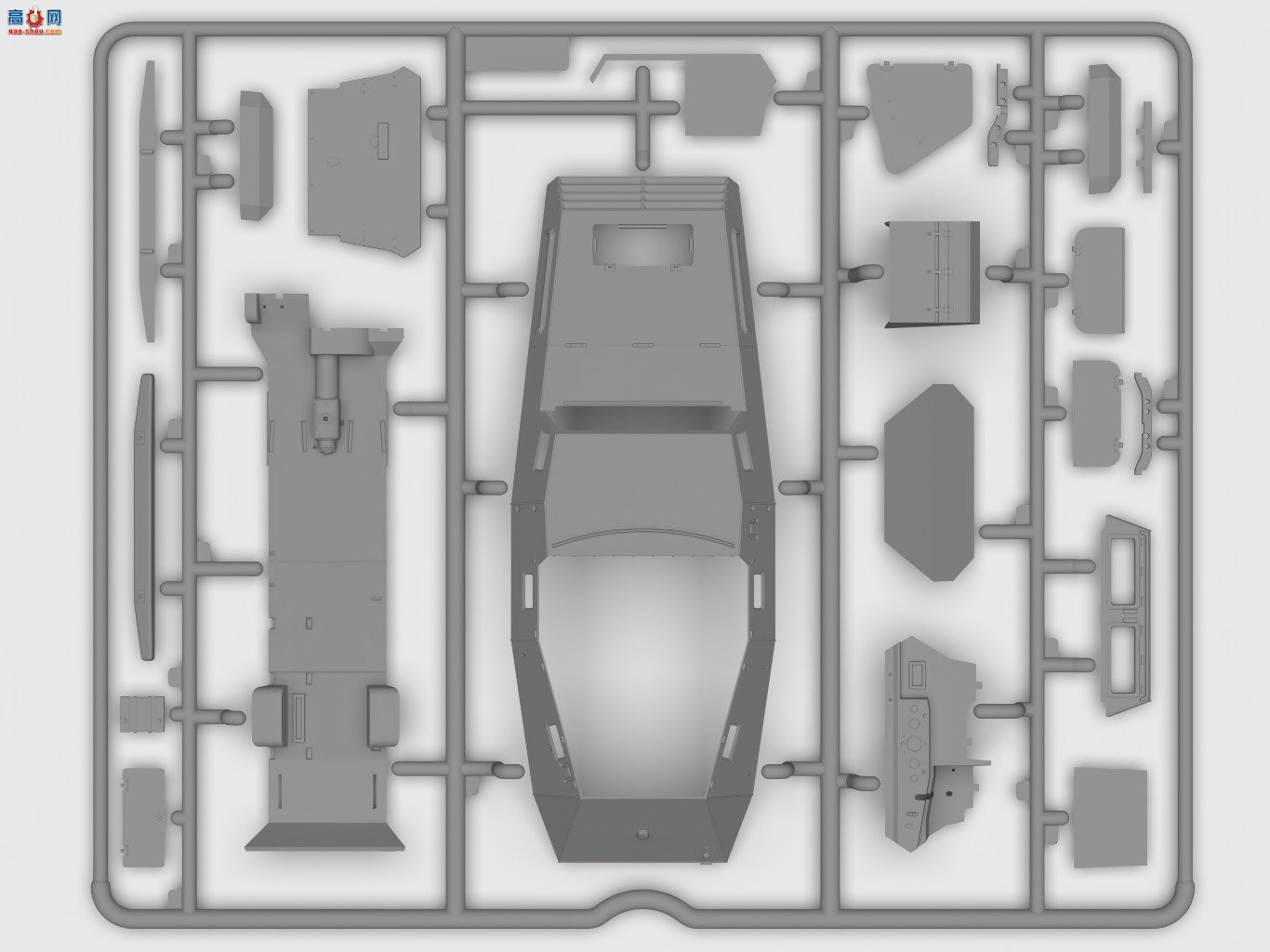 ICM 装甲车 35112 Sd.Kfz. 配备 MG 34 机枪的 247 Ausf.B
