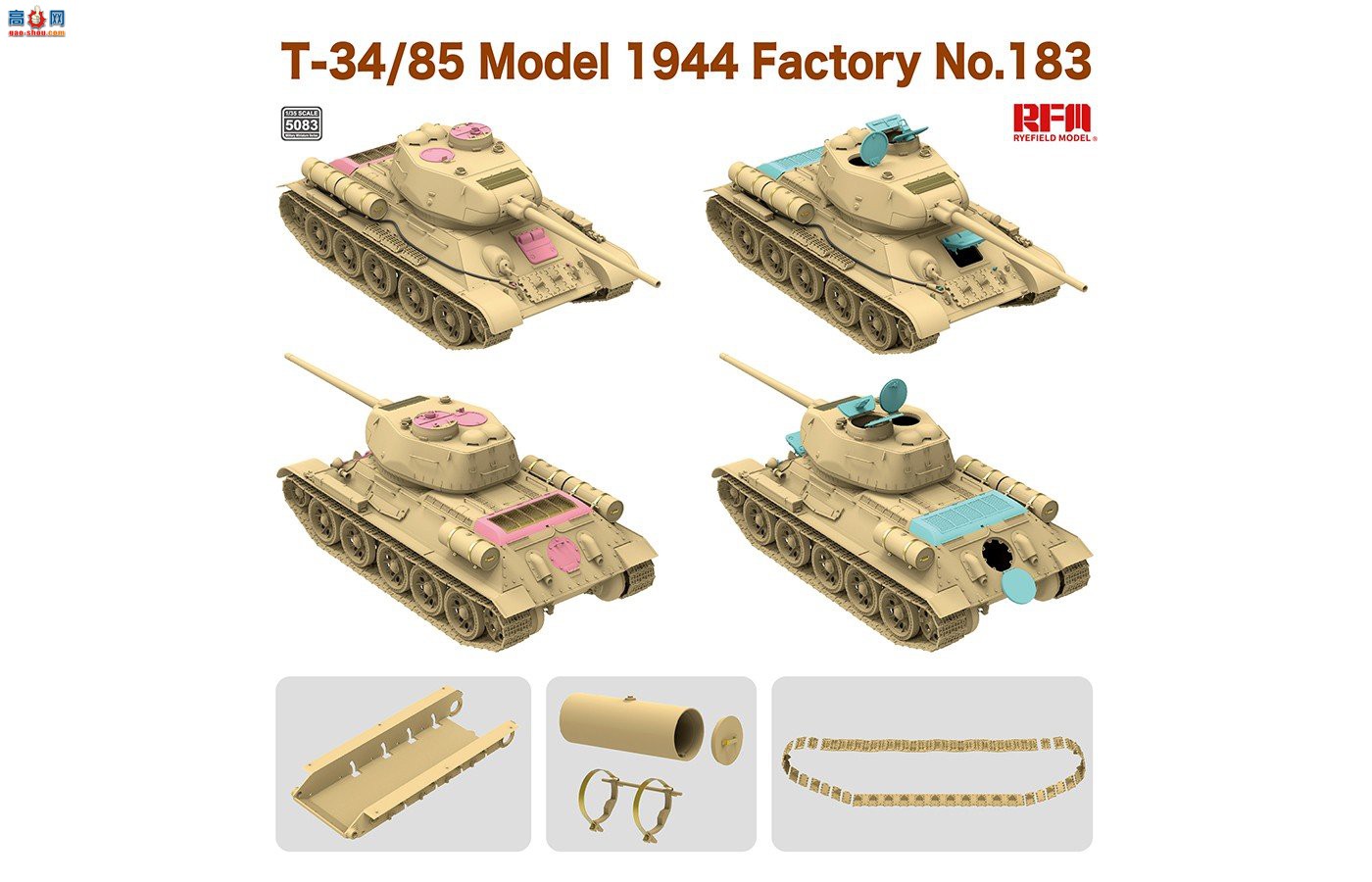  ̹ 5083 T-34/85ս̹ 1944 183