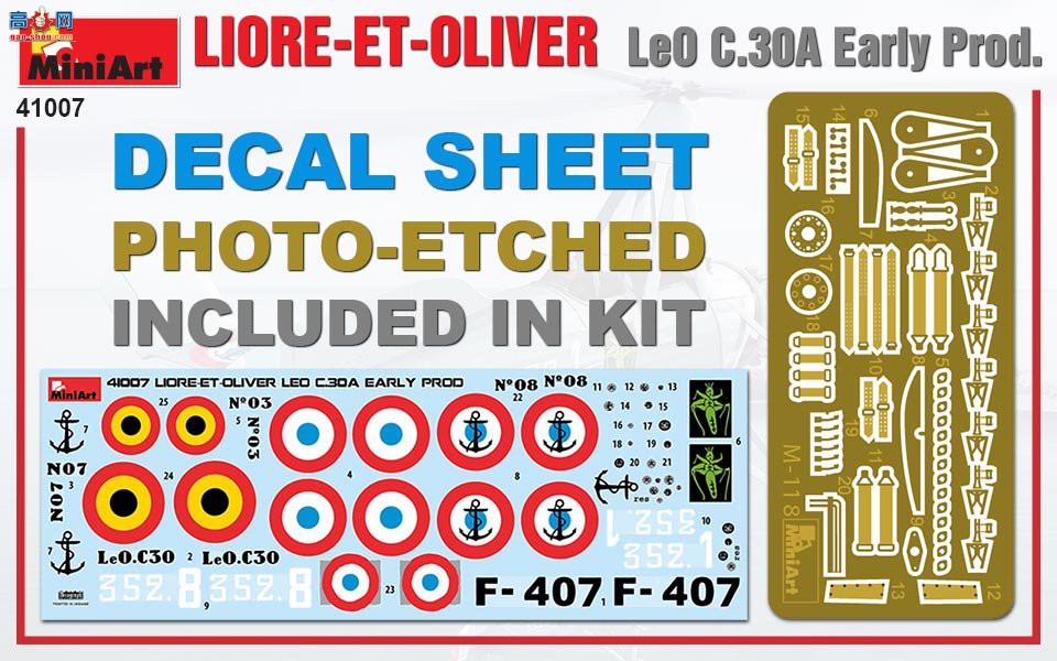 MiniArt ֱ 41007 LIORE-ET-OLIVER LeO C.30A 