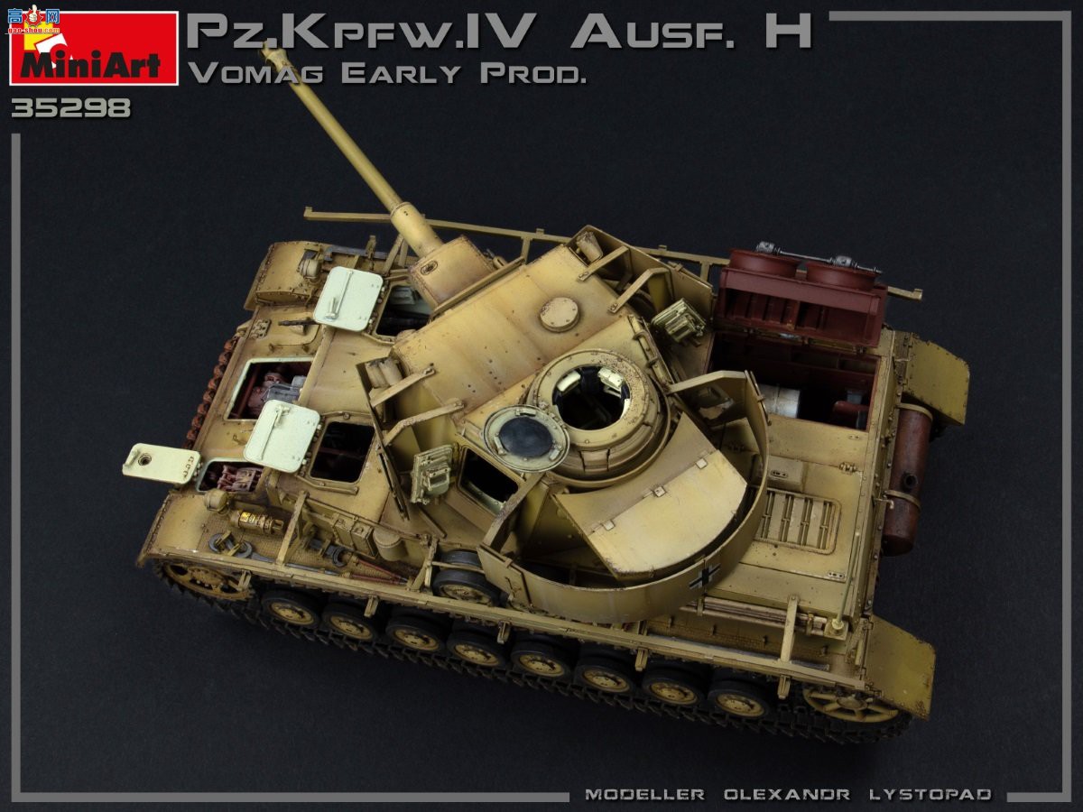 MiniArt ̹ 35298 ¹Pz.Kpfw.IV Ausf.Hĺս..1943.5ȫڹ