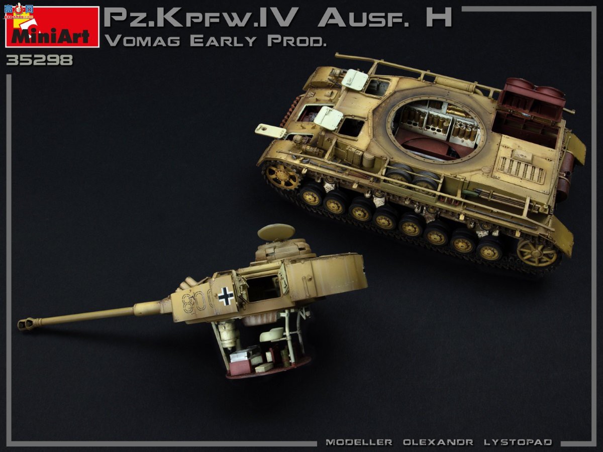 MiniArt ̹ 35298 ¹Pz.Kpfw.IV Ausf.Hĺս..1943.5ȫڹ