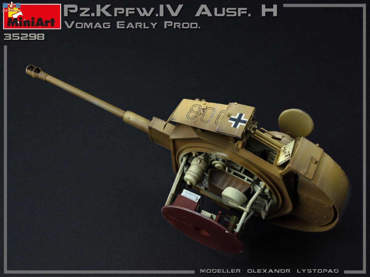 MiniArt ̹ 35298 ¹Pz.Kpfw.IV Ausf.Hĺս..1943.5ȫڹ