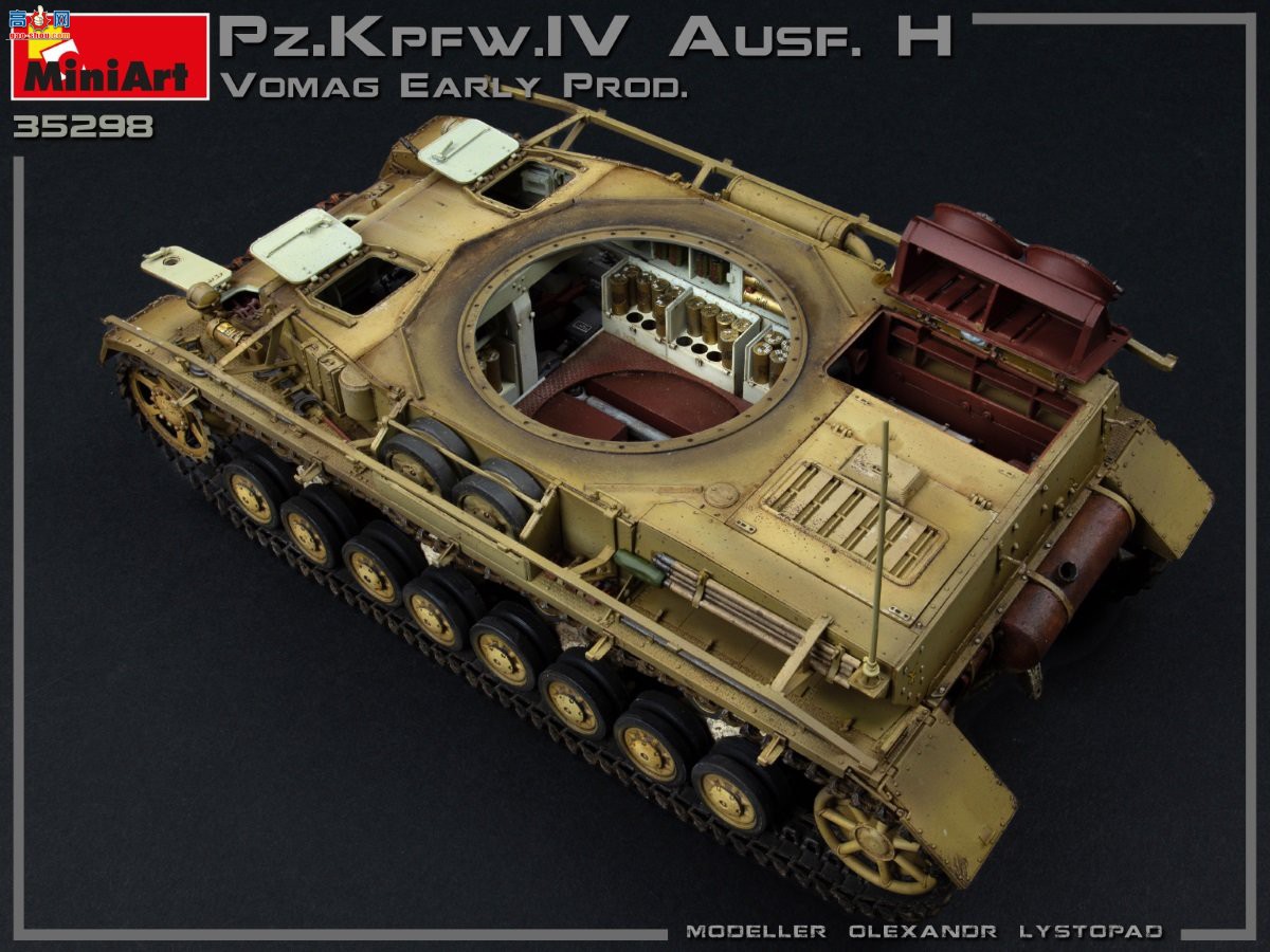 MiniArt ̹ 35298 ¹Pz.Kpfw.IV Ausf.Hĺս..1943.5ȫڹ