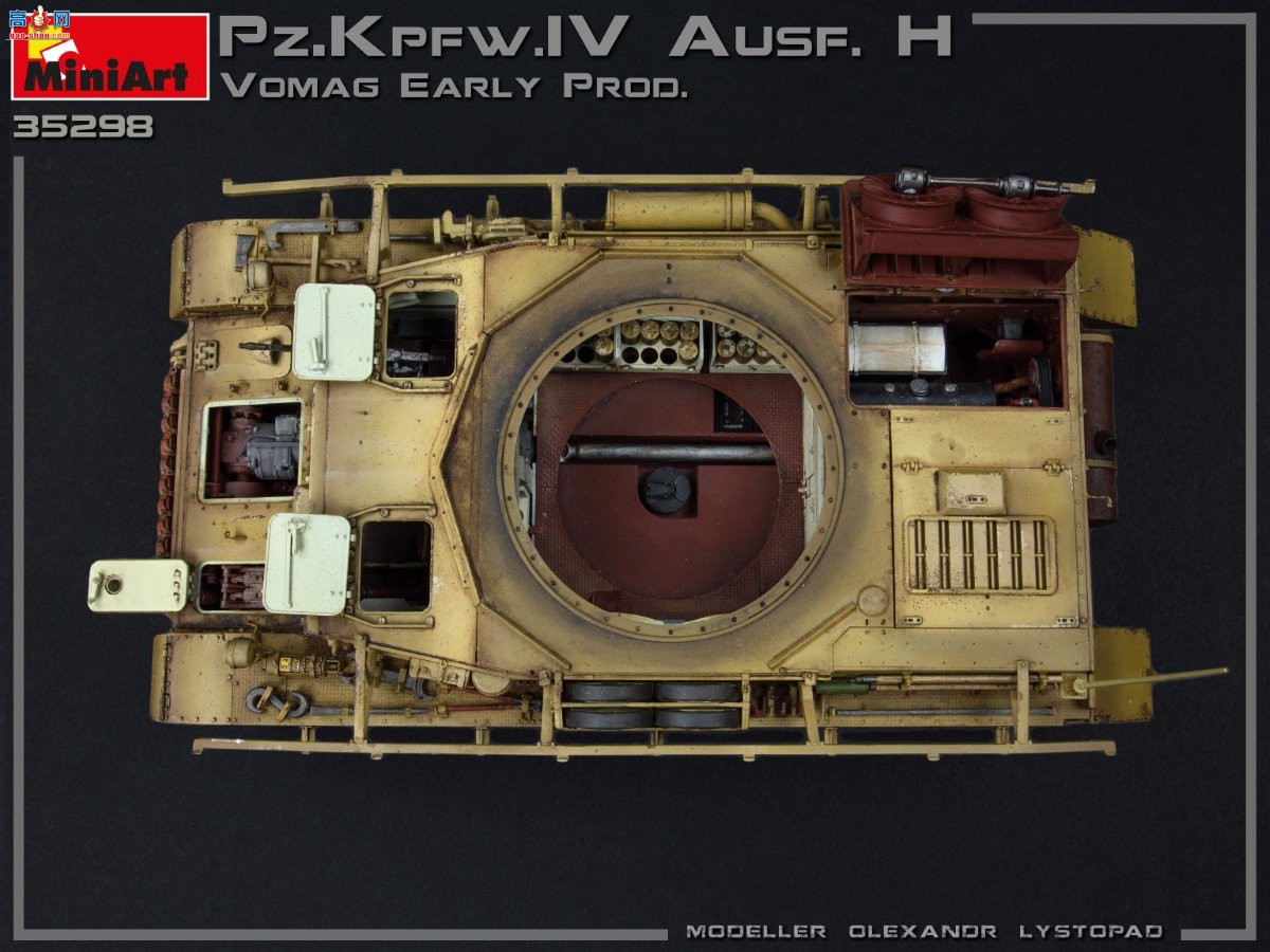 MiniArt ̹ 35298 ¹Pz.Kpfw.IV Ausf.Hĺս..1943.5ȫڹ