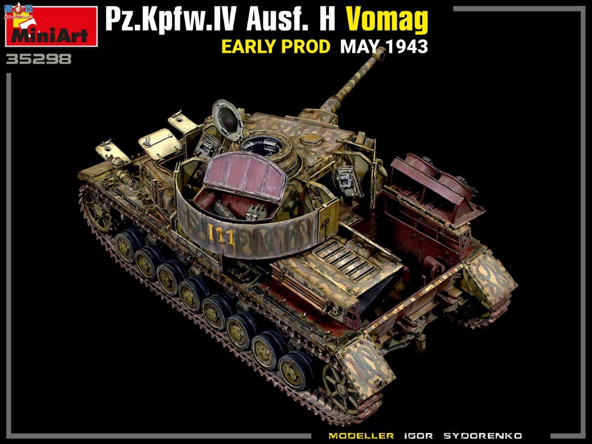 MiniArt ̹ 35298 ¹Pz.Kpfw.IV Ausf.Hĺս..1943.5ȫڹ