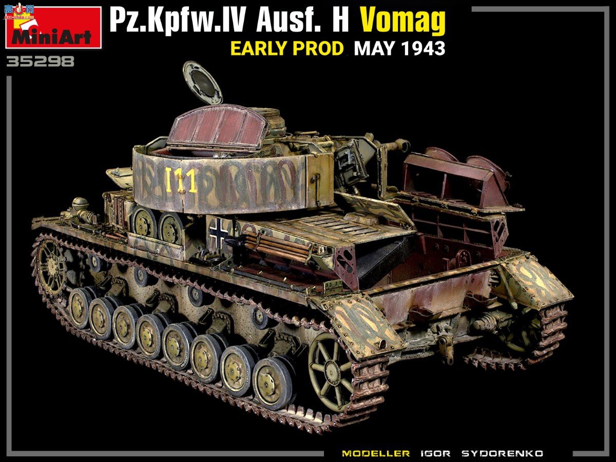 MiniArt ̹ 35298 ¹Pz.Kpfw.IV Ausf.Hĺս..1943.5ȫڹ