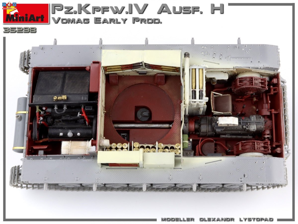 MiniArt ̹ 35298 ¹Pz.Kpfw.IV Ausf.Hĺս..1943.5ȫڹ