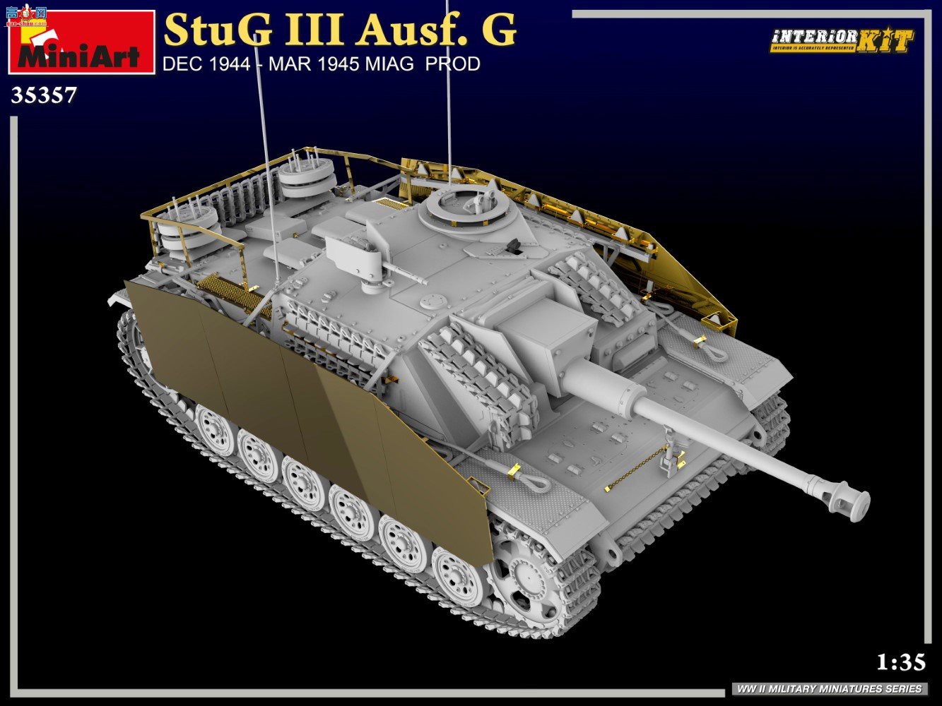 MiniArt ̹ 35357 StuG III Ausf.G 194412¨C19453MIAGƷȫڹ