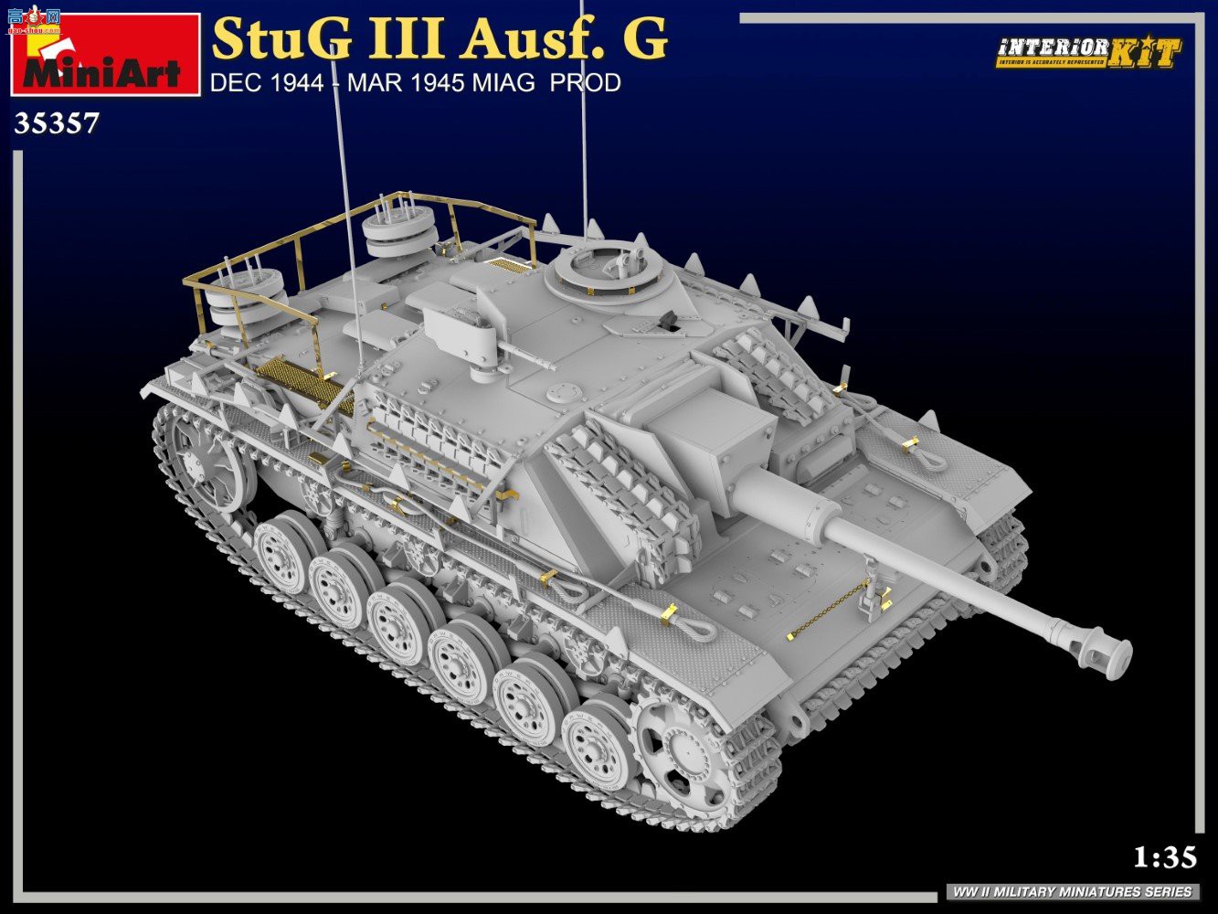 MiniArt ̹ 35357 StuG III Ausf.G 194412¨C19453MIAGƷȫڹ