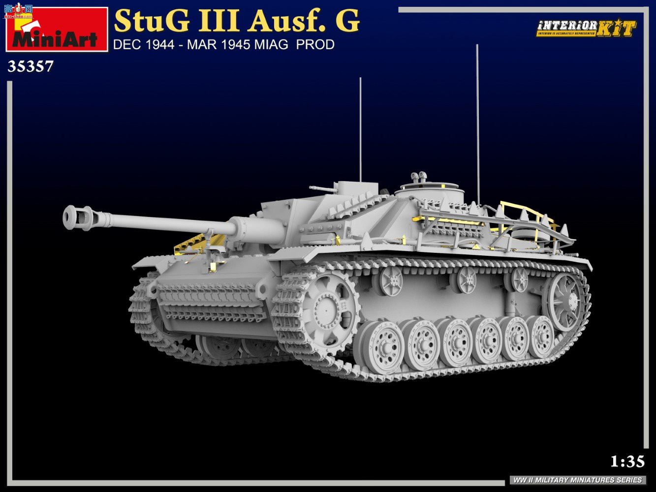 MiniArt ̹ 35357 StuG III Ausf.G 194412¨C19453MIAGƷȫڹ