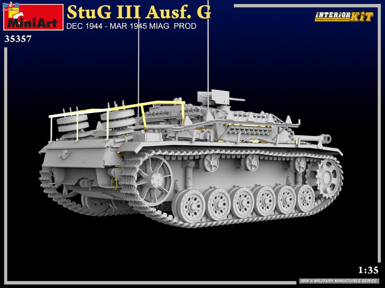 MiniArt ̹ 35357 StuG III Ausf.G 194412¨C19453MIAGƷȫڹ