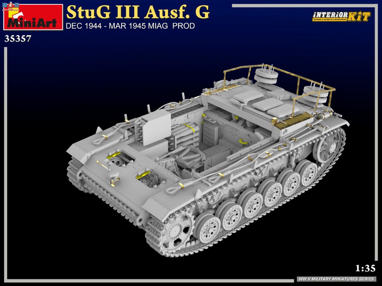 MiniArt ̹ 35357 StuG III Ausf.G 194412¨C19453MIAGƷȫڹ