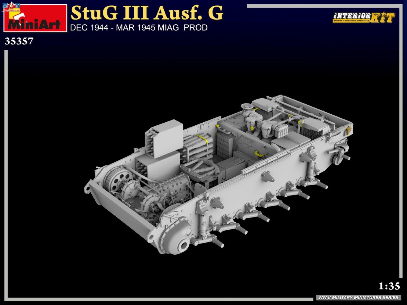 MiniArt ̹ 35357 StuG III Ausf.G 194412¨C19453MIAGƷȫڹ