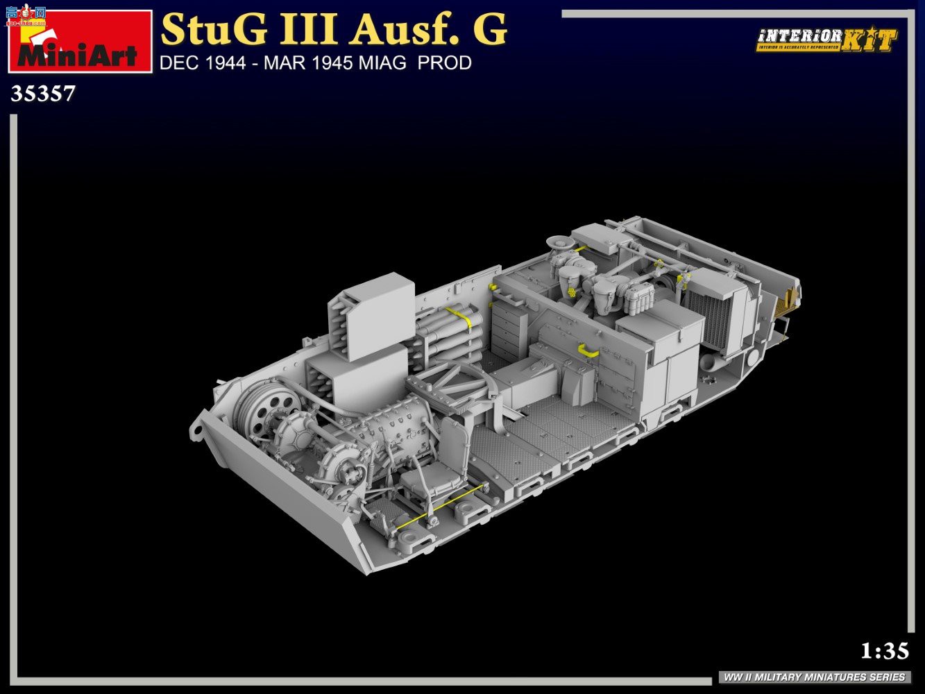 MiniArt ̹ 35357 StuG III Ausf.G 194412¨C19453MIAGƷȫڹ