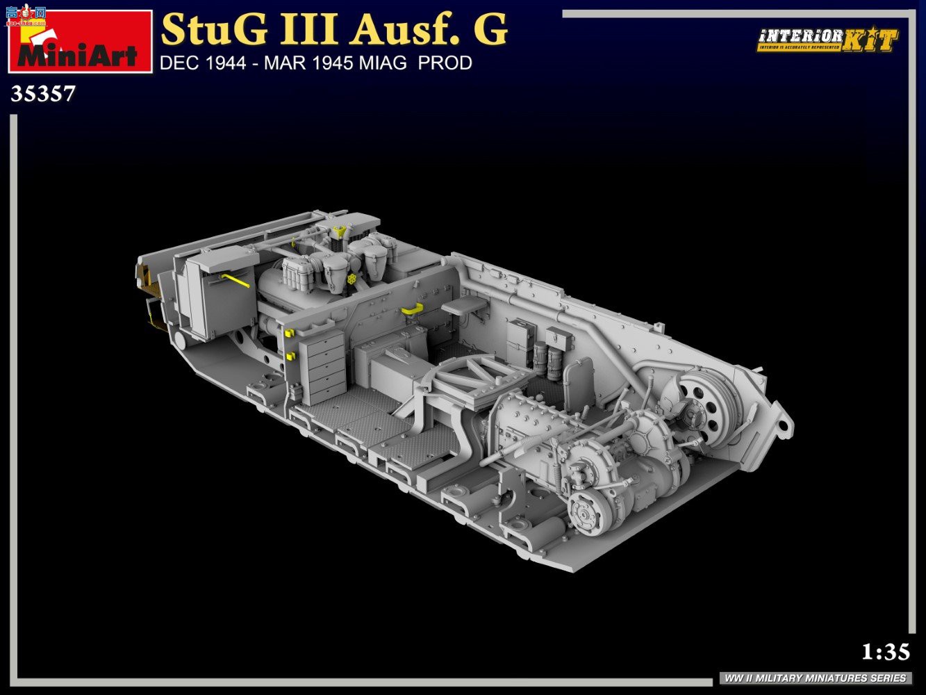 MiniArt ̹ 35357 StuG III Ausf.G 194412¨C19453MIAGƷȫڹ