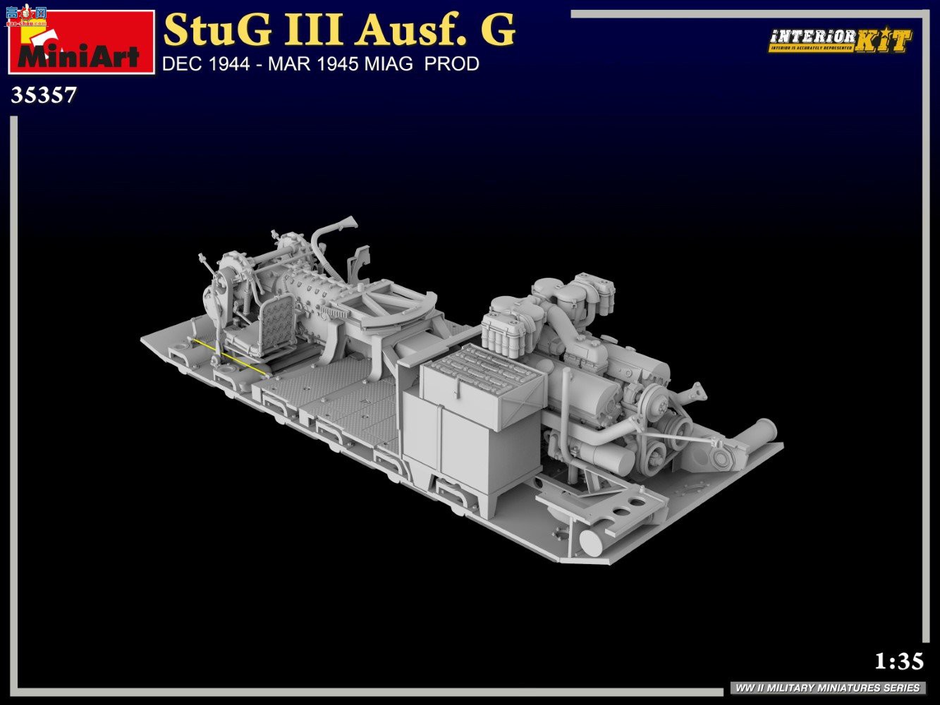 MiniArt ̹ 35357 StuG III Ausf.G 194412¨C19453MIAGƷȫڹ