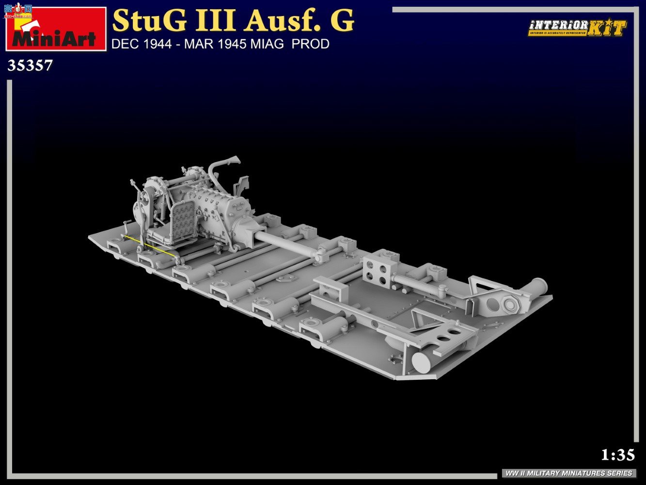 MiniArt ̹ 35357 StuG III Ausf.G 194412¨C19453MIAGƷȫڹ