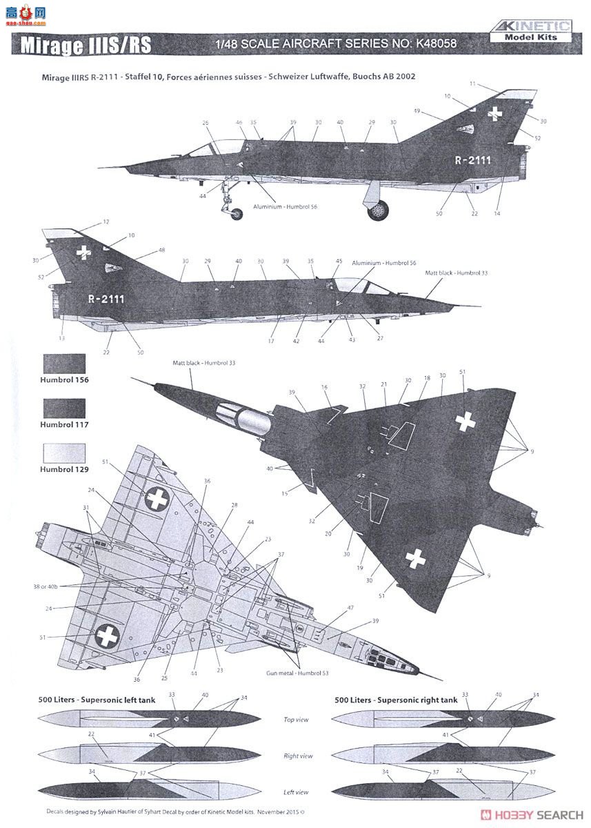 KINETIC 48058 Mirage III S/RS ʿվ