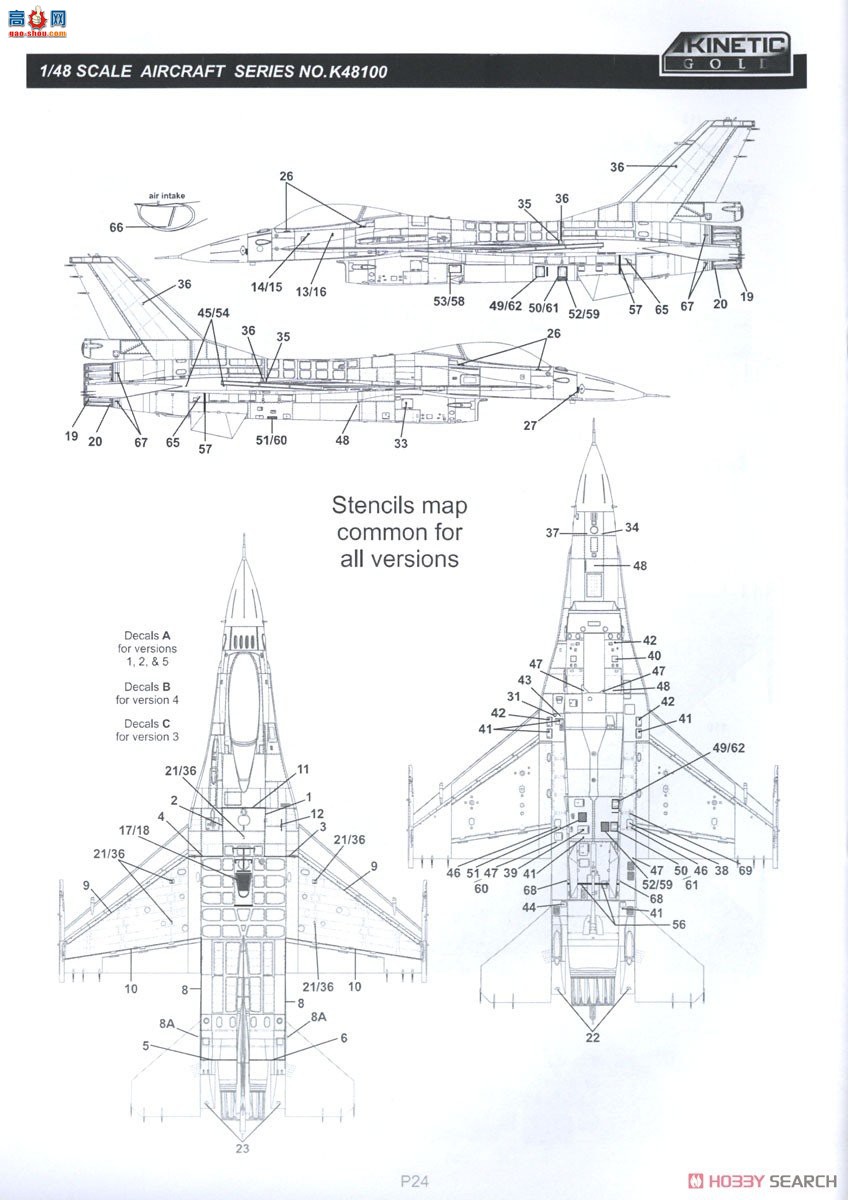 KINETIC 48100 F-16A MLU Լ