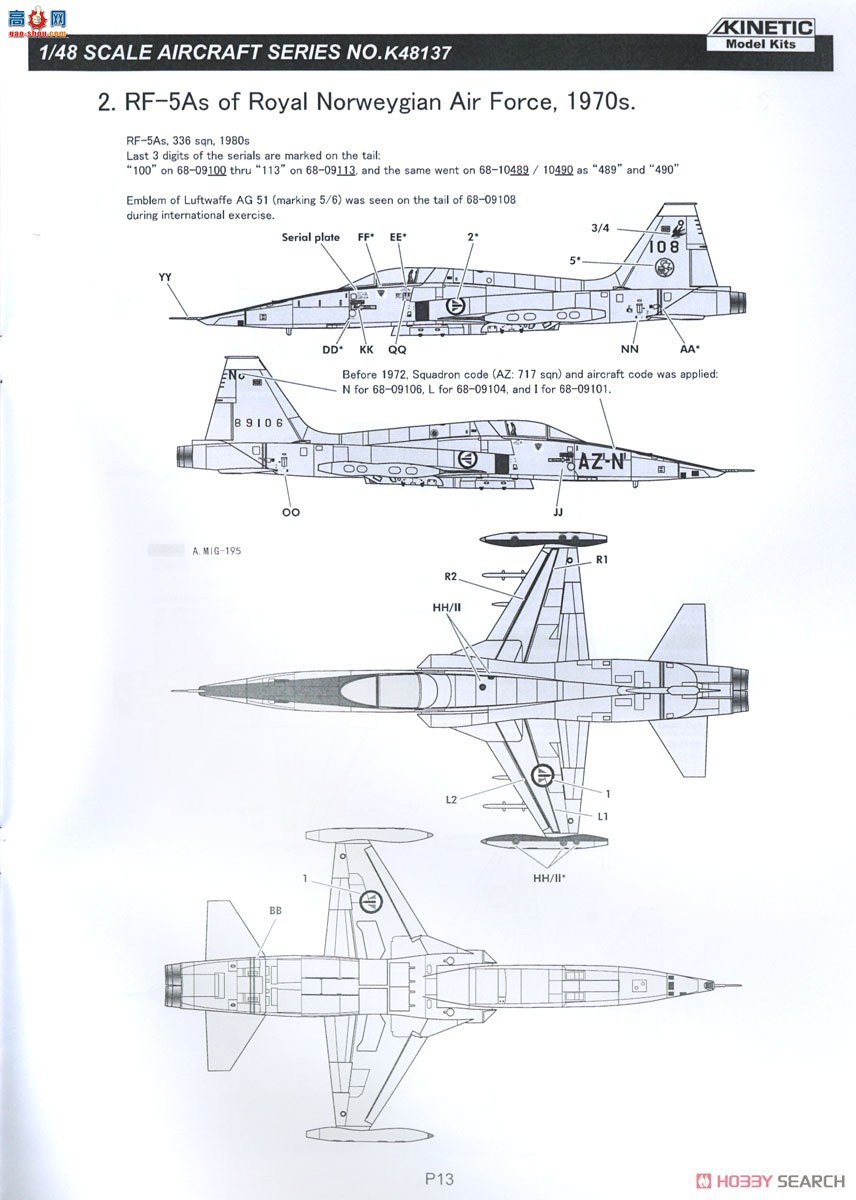 KINETIC 48137 RF-5A սʿ