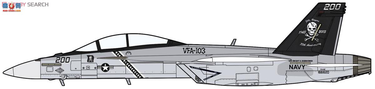 ȴ ս 02081 F/A-18F Ʒ`VFA-103  70`