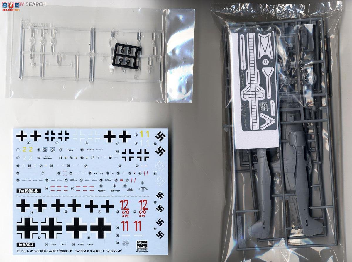 ȴ ս 02113 Fw190A-8 &amp; Ju88G-1 `2`