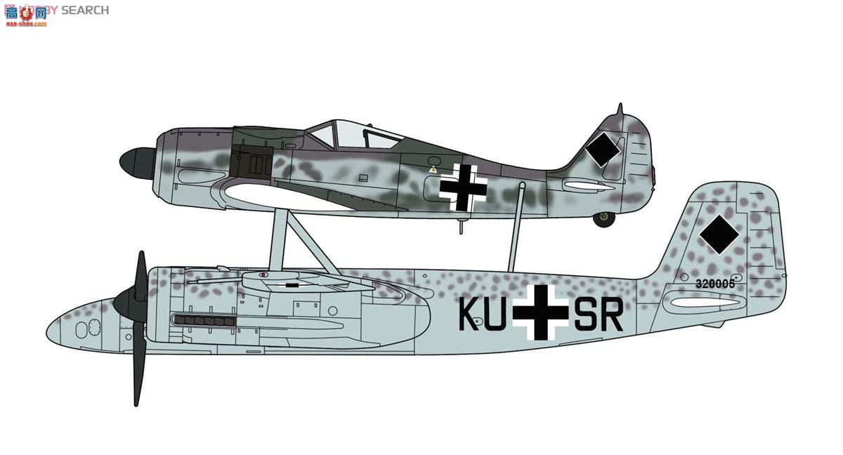 ȴ ս 02193 Ta154A-1 &amp; Fw190A-8 `μ`