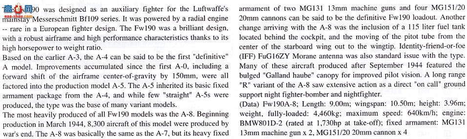 ȴ ս 19194 JT94 -ֶ Fw190A-8