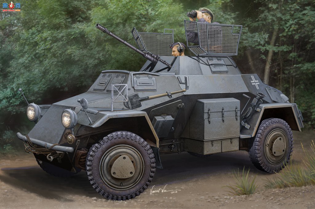 HobbyBoss װ׳ 83815 ¹Sd.Kfz.222װ쳵1Σ