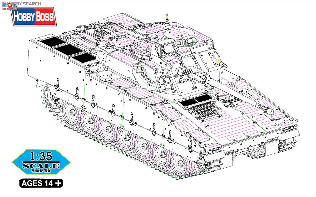 HobbyBoss ̹ 83822 CV90-30 MK I ս