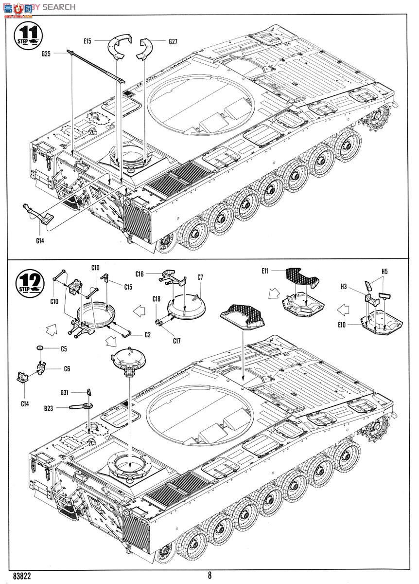 HobbyBoss ̹ 83822 CV90-30 MK I ս