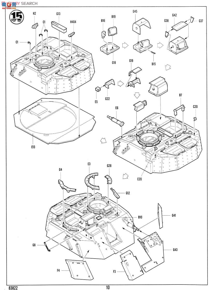 HobbyBoss ̹ 83822 CV90-30 MK I ս