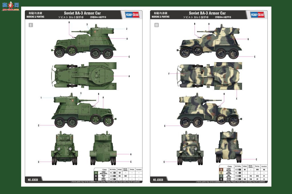 HobbyBoss 83838 BA-3װ׳