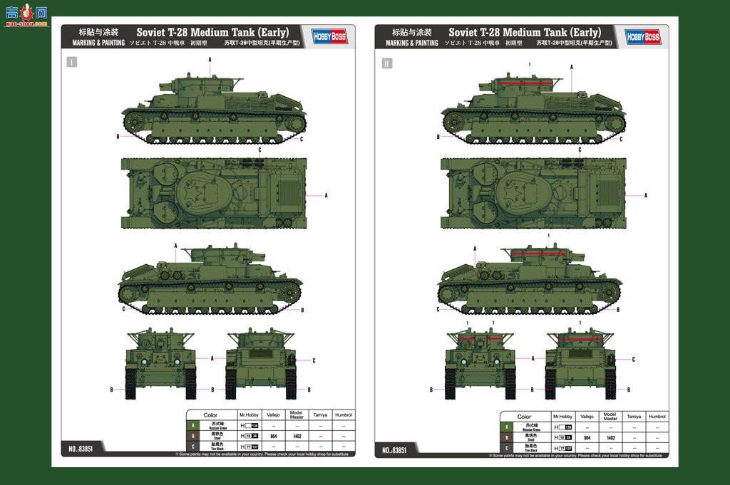 HobbyBoss ̹ 83851 T-28̹()