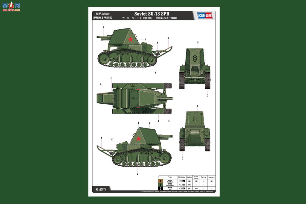 HobbyBoss ̹ 83875 SU-18