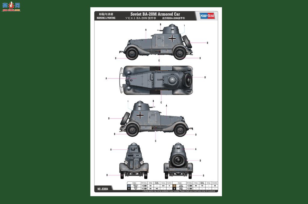 HobbyBoss װ׳ 83884 ǰBA-20Mװ׳