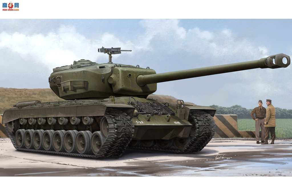 HobbyBoss 坦克 84510 美国T29E1重型坦克