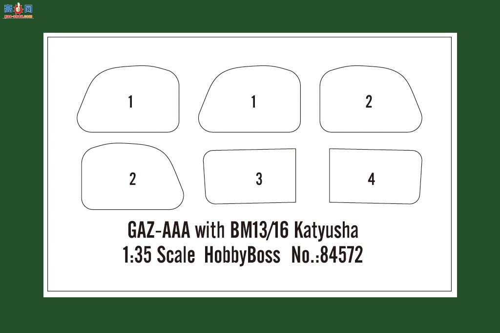 HobbyBoss  84572 GAZ-AAAɯBM13/16-