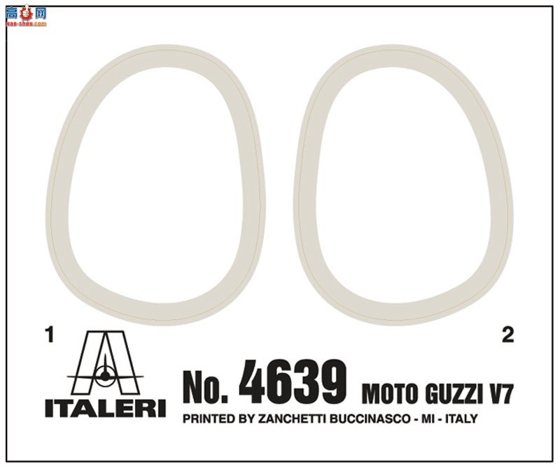  ITALERI Ħг 4639 GUZZI V7 ܱ-