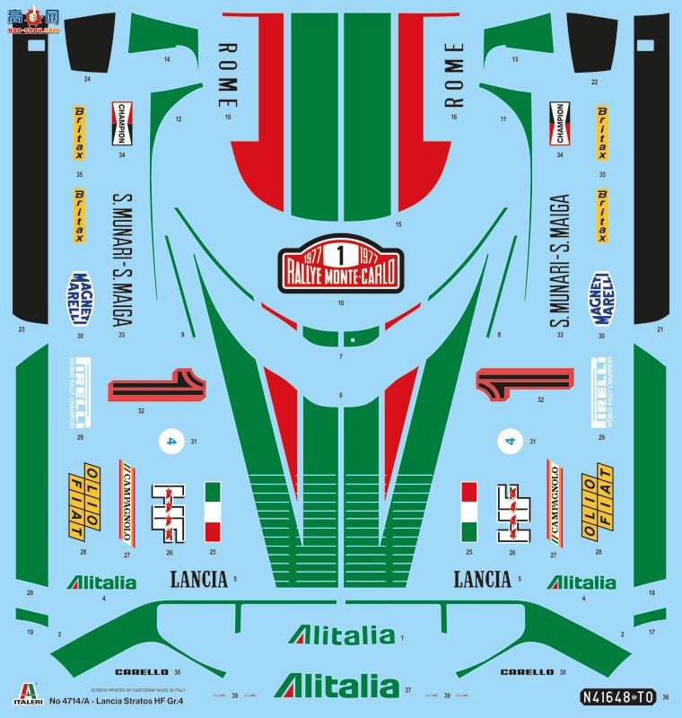  ITALERI  4714  stratos HF Gr.4 ؿ 1977-