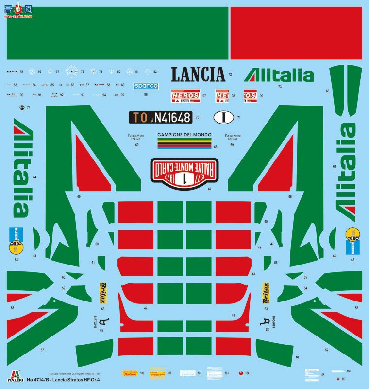  ITALERI  4714  stratos HF Gr.4 ؿ 1977-