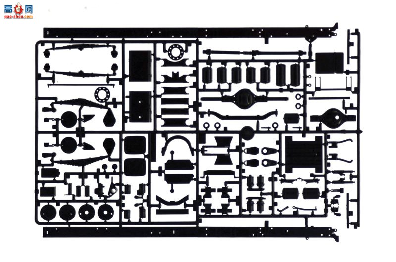  ITALERI  3881 ˹  143H 6x2ƽ̨-
