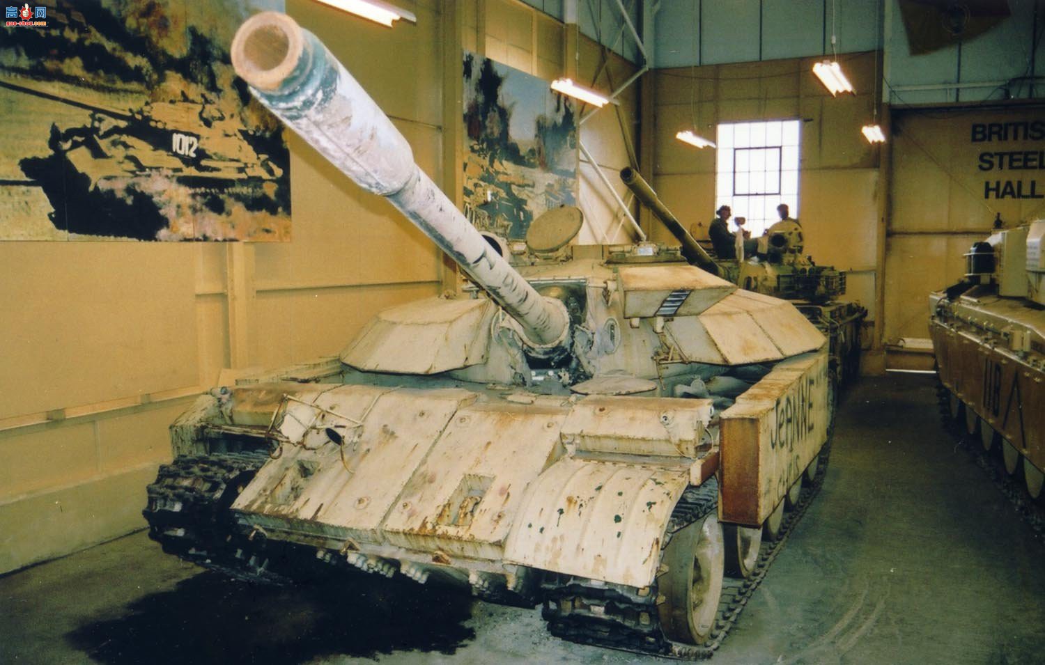 �� ������ T-55A Enigma ��ս̹���ڹ�������ͼ��