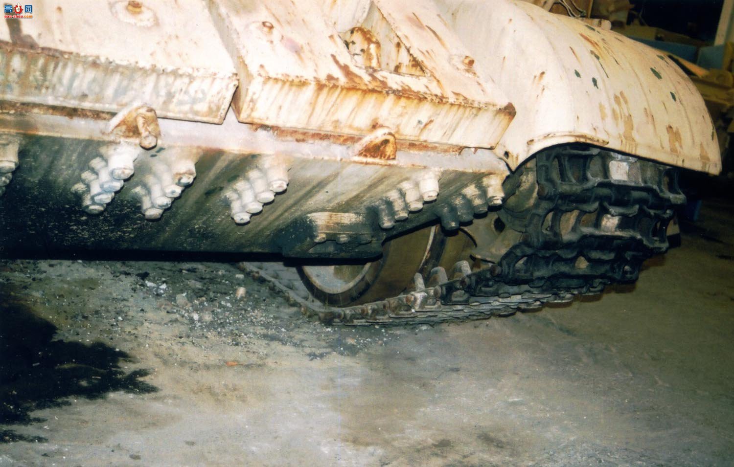 �� ������ T-55A Enigma ��ս̹���ڹ�������ͼ��