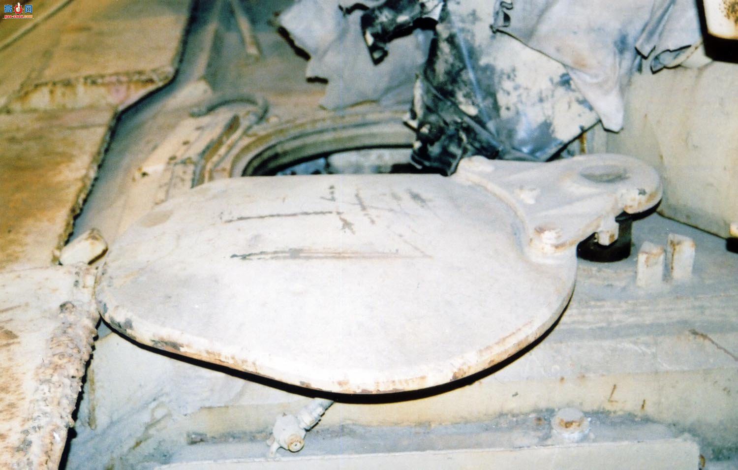 �� ������ T-55A Enigma ��ս̹���ڹ�������ͼ��